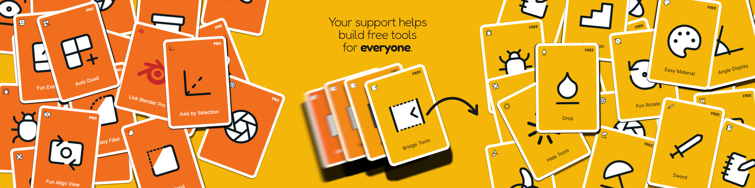 Your support helps build free tools for everyone. Pro tools help more plugins become free.